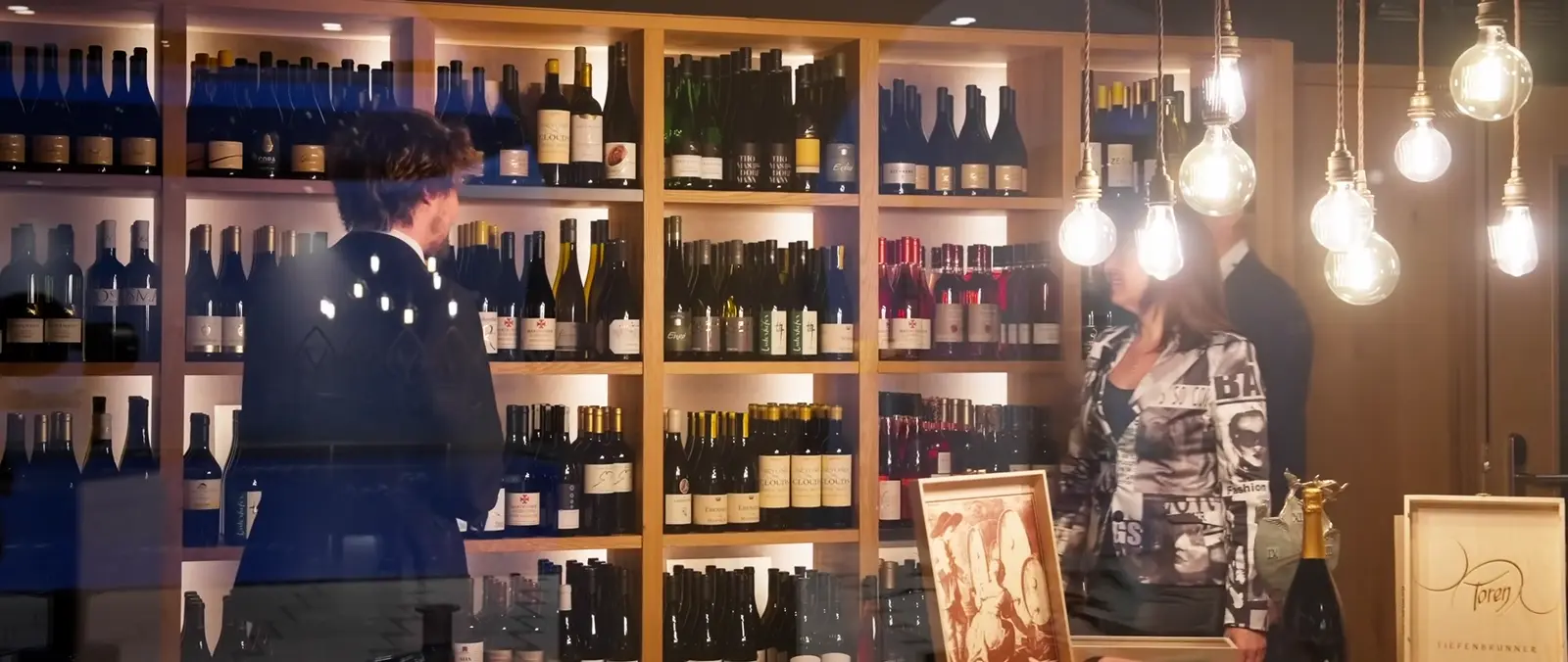 A scene from the film about Hotel Fayn