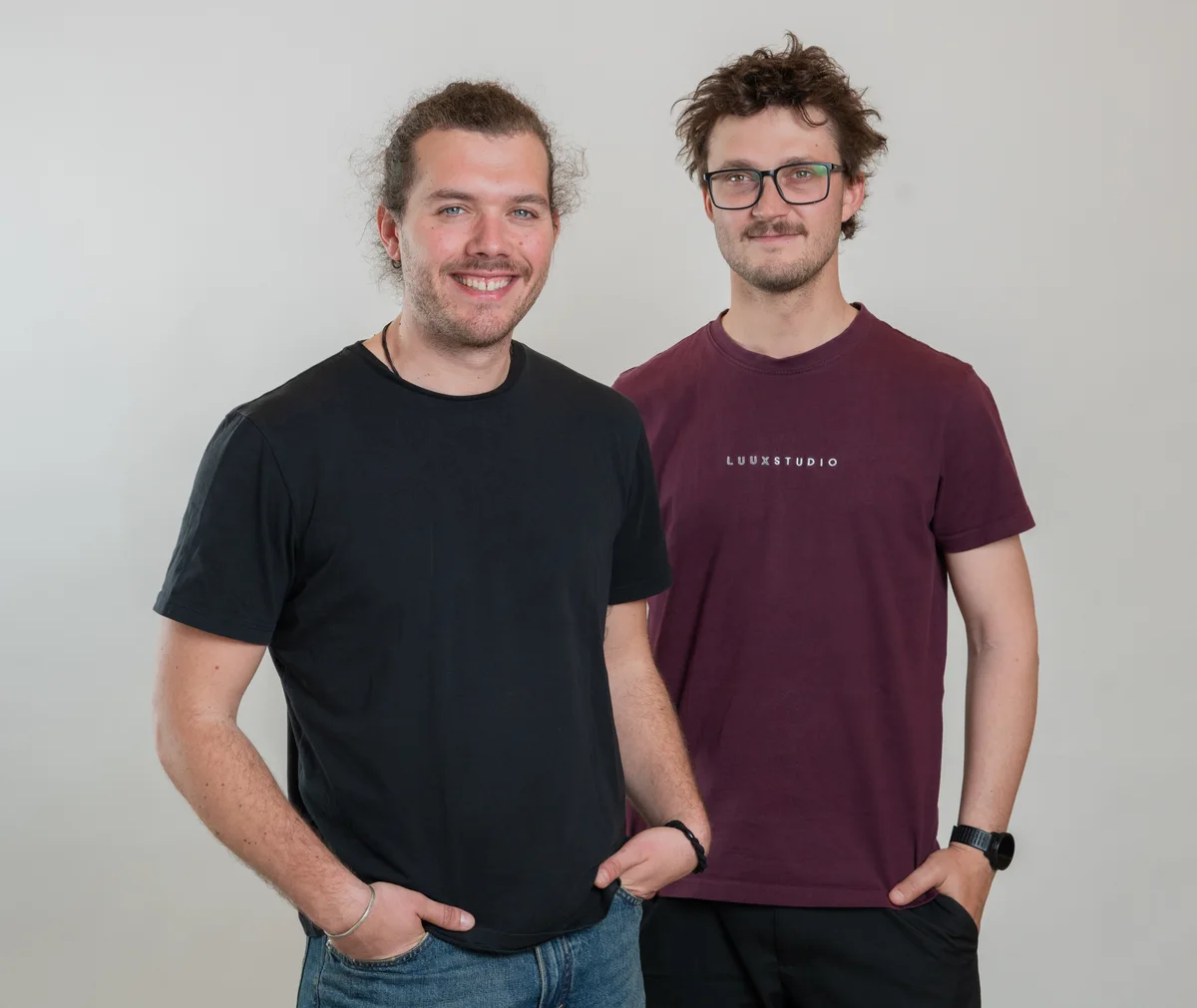 Simon Hutter and Eldar Tinjic, the LUUX Studio team